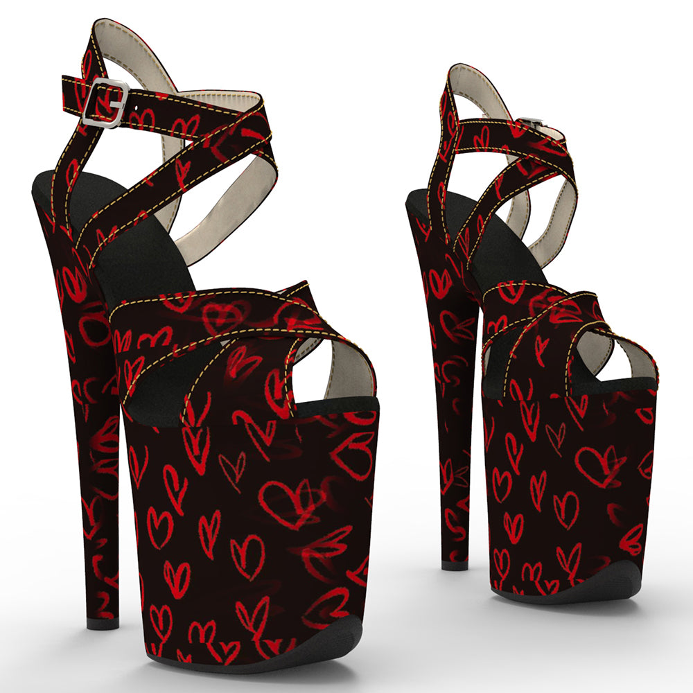 Heart Sandals